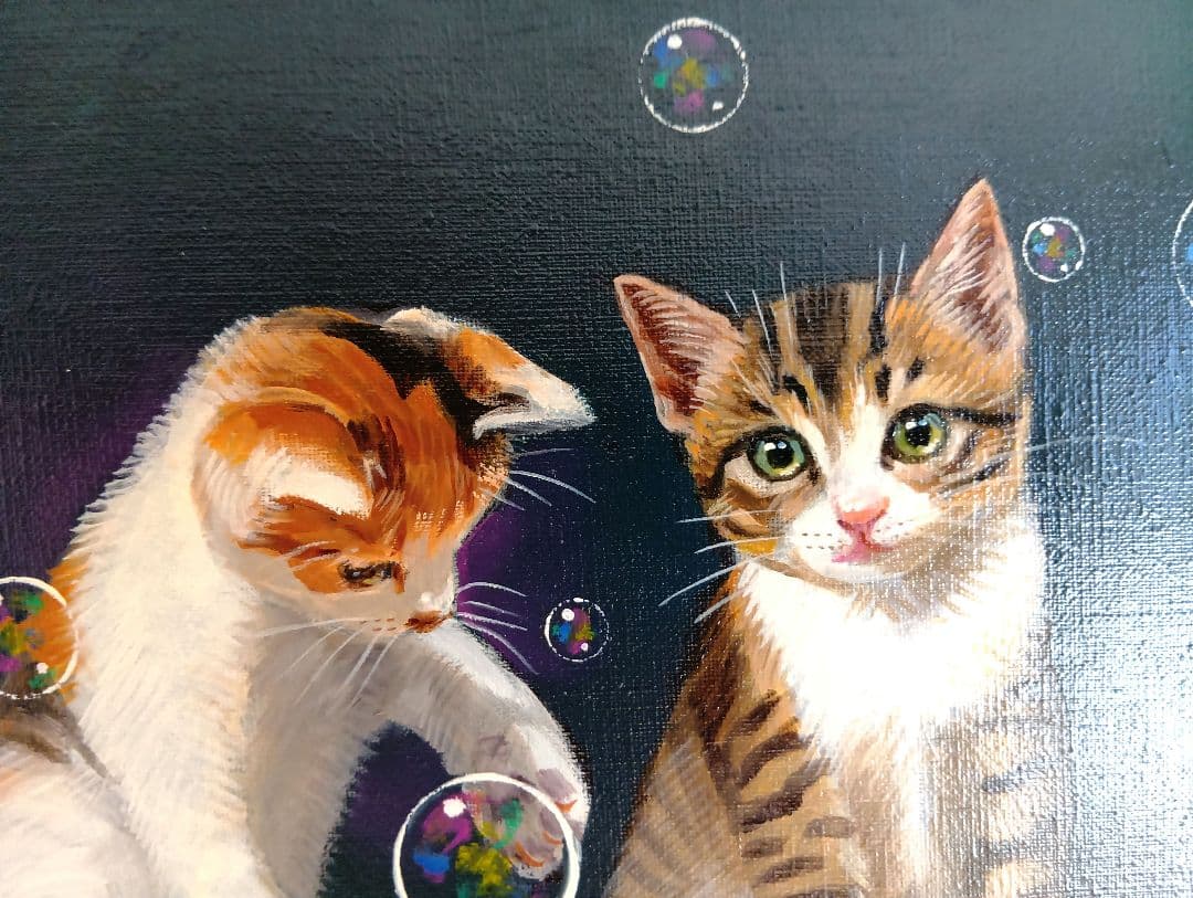 a*2様 八代亜紀　油彩画F4号