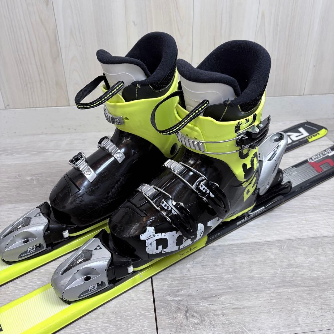 【キッズスキー】フィッシャー ロシニョール　スキーセット 140 22.5