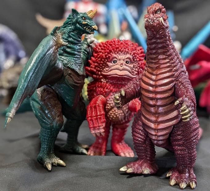 ウルトラマンパワード＆登場怪獣・宇宙人（バンダイ）ソフビコンプリート18体＋２