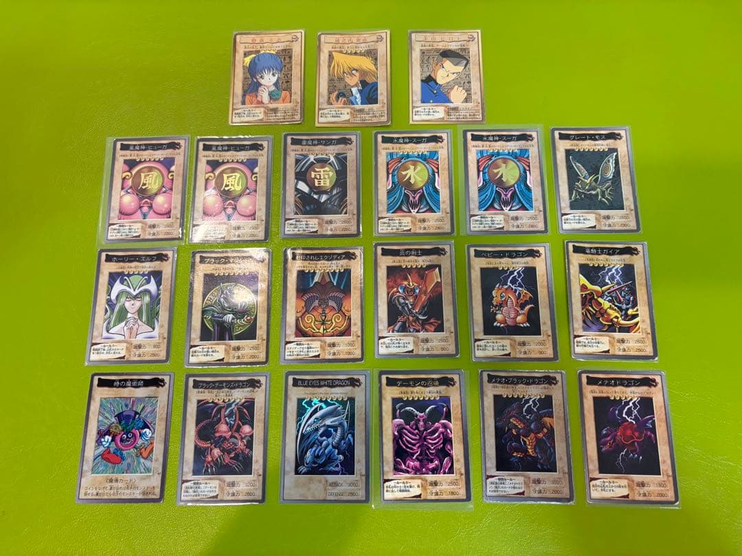 バンダイ版 遊戯王青眼の白龍Blue Eyes White Dragon含41枚