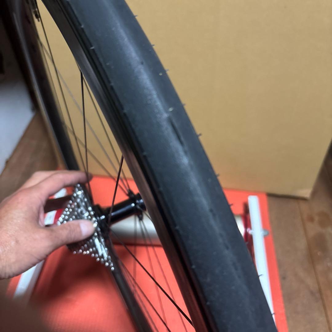 SACRA 4G-38-CL カーボンクリンチャー前後セットリムブレーキ