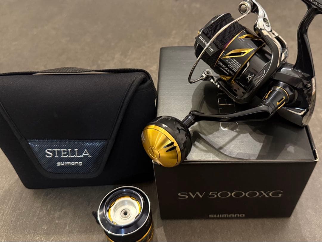 20ステラSW 5000XG+08夢屋SW5000Sスプール