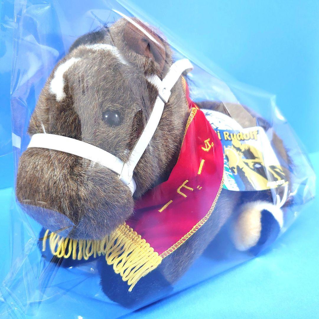 【稀少】シンボリルドルフ ぬいぐるみ 馬アイドルホース ウマ娘 競馬AVANTI