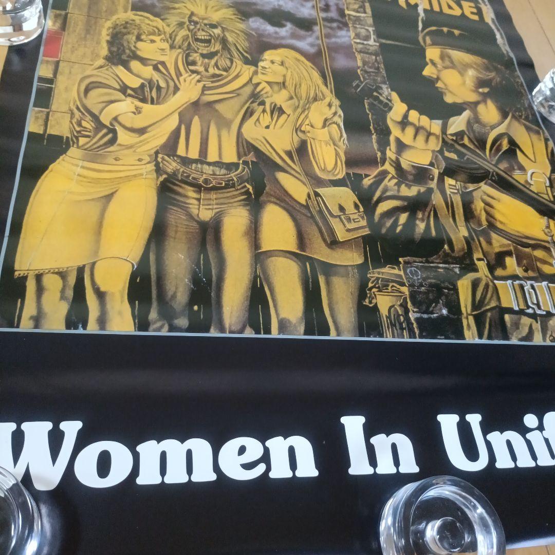 IRON MAIDEN “Women In Uniform” 1980 ポスター