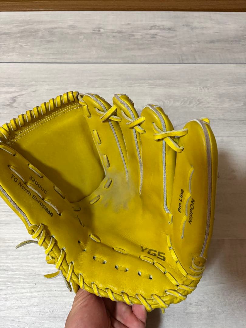 YGS★Pro Line★硬式投手用★3200UC★イエロー