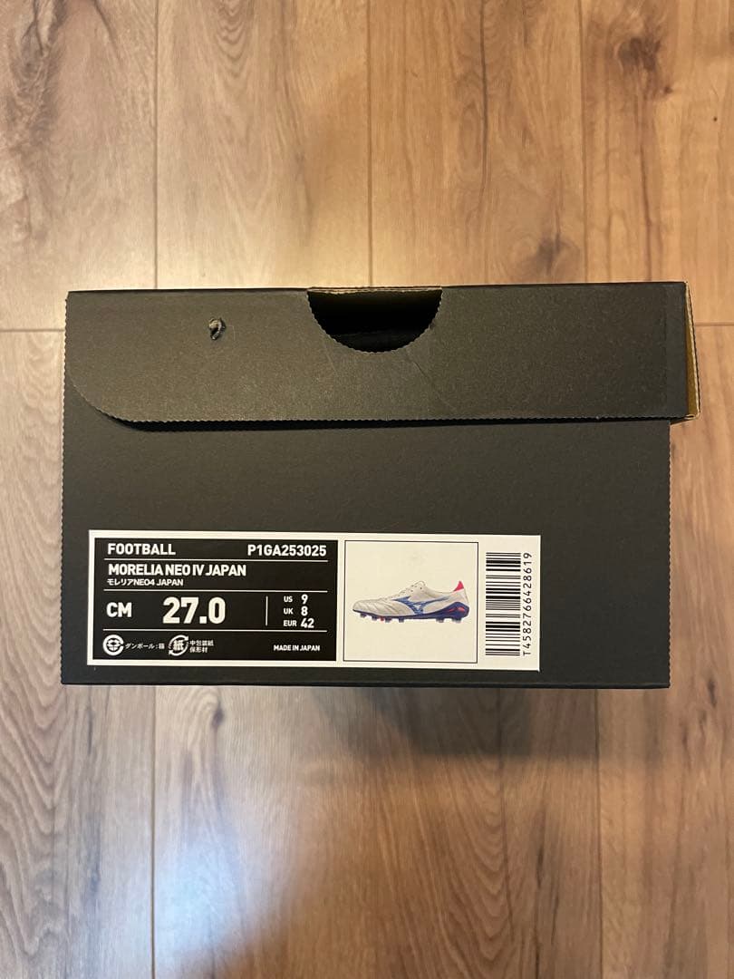 ミズノモレリアネオ4 JAPAN 27.0 限定カラー