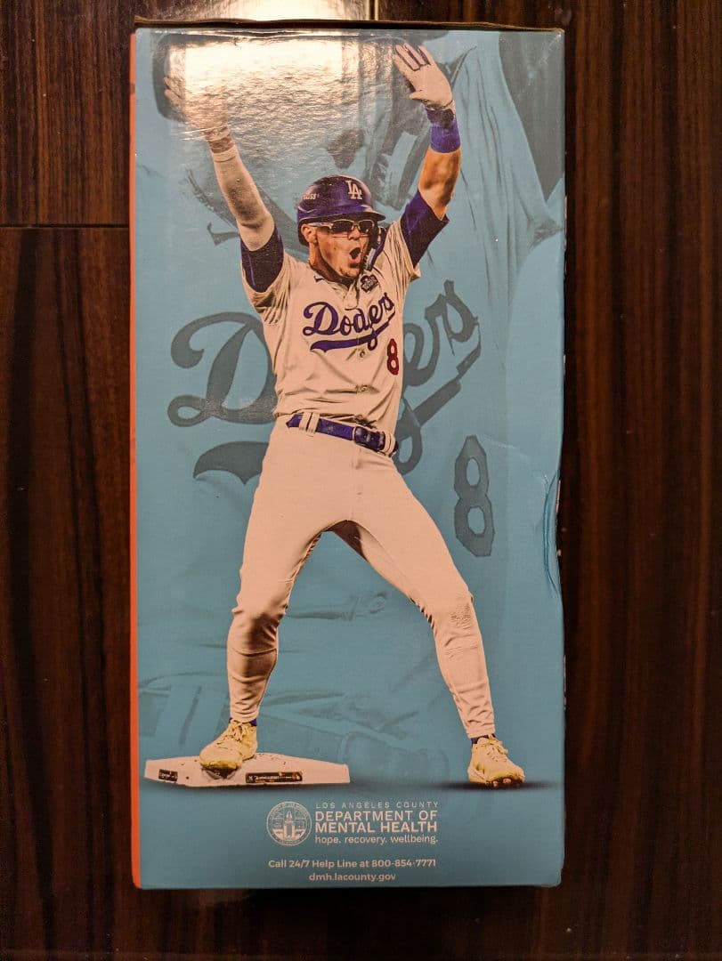 mkn ドジャース　ヘルナンデス 　ボブルヘッド　野球