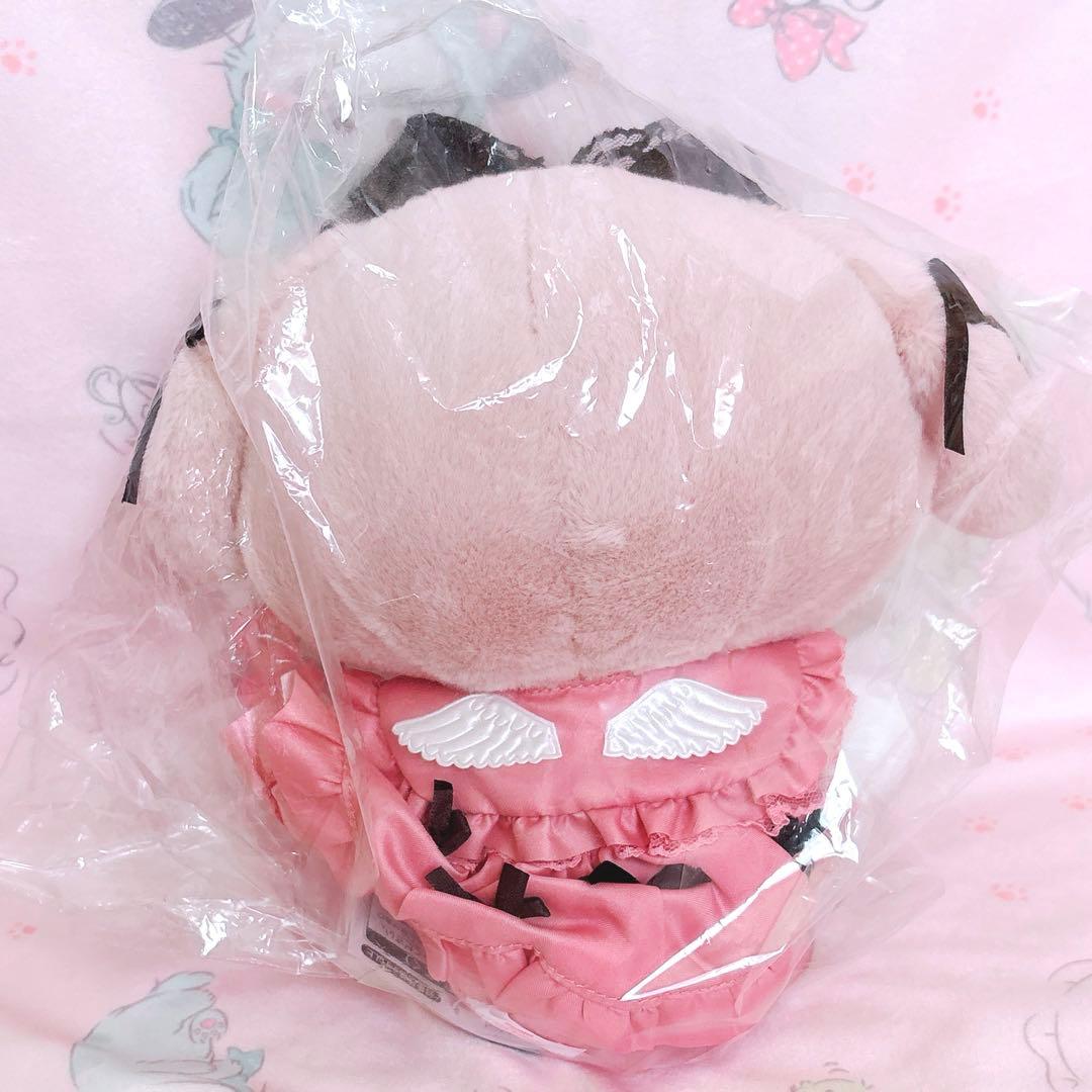 マイメロディ 真夜中のメロクロ ぬいぐるみ マスコット エンジェル 天使 激レア