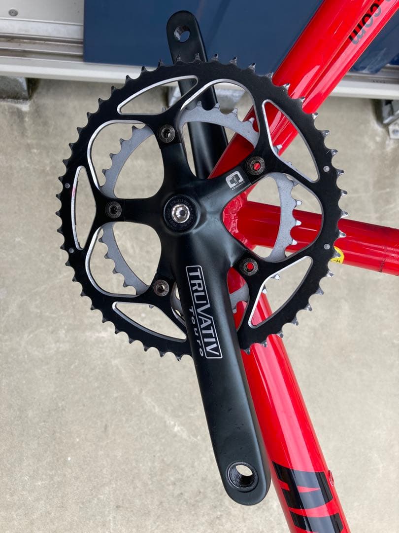 (高校2年生)【ANTRES】(美品)フレーム+クランク+ハンドル+FD