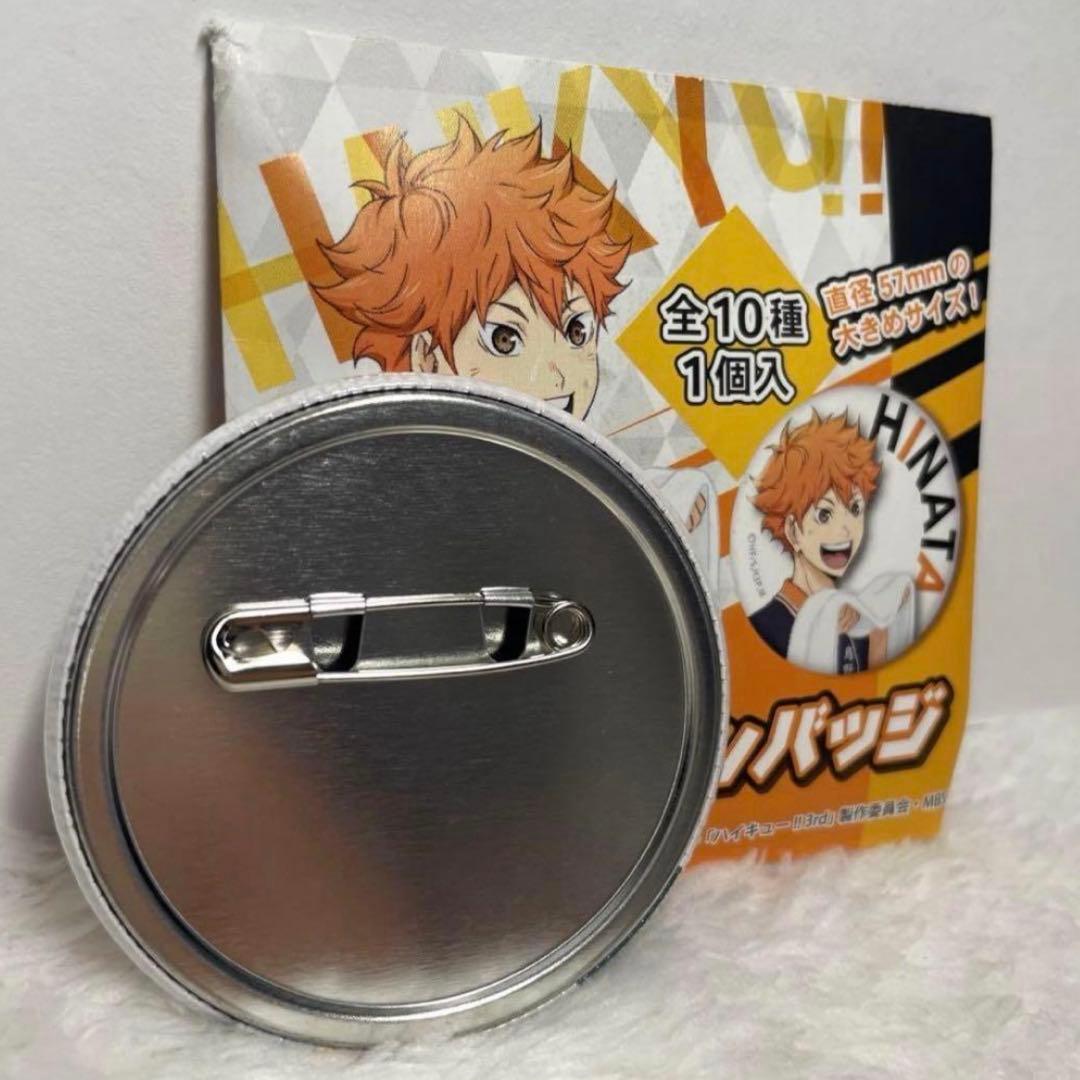 ハイキュー 購買部 合同練習会 日向翔陽 影山飛雄 缶バッジセット