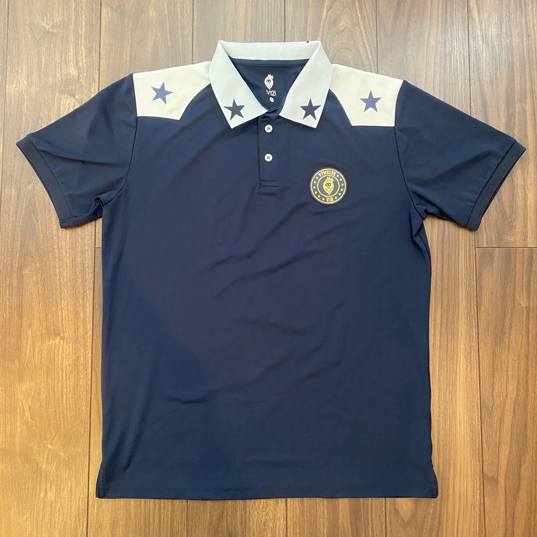 VTWELVE V12 ネイビー ポロシャツ