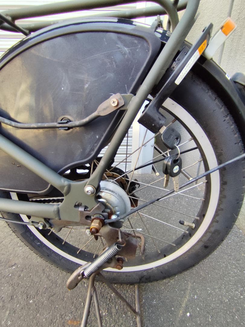 ★Akane☆　ヤマハ PAS Kiss mini マットオリーブ