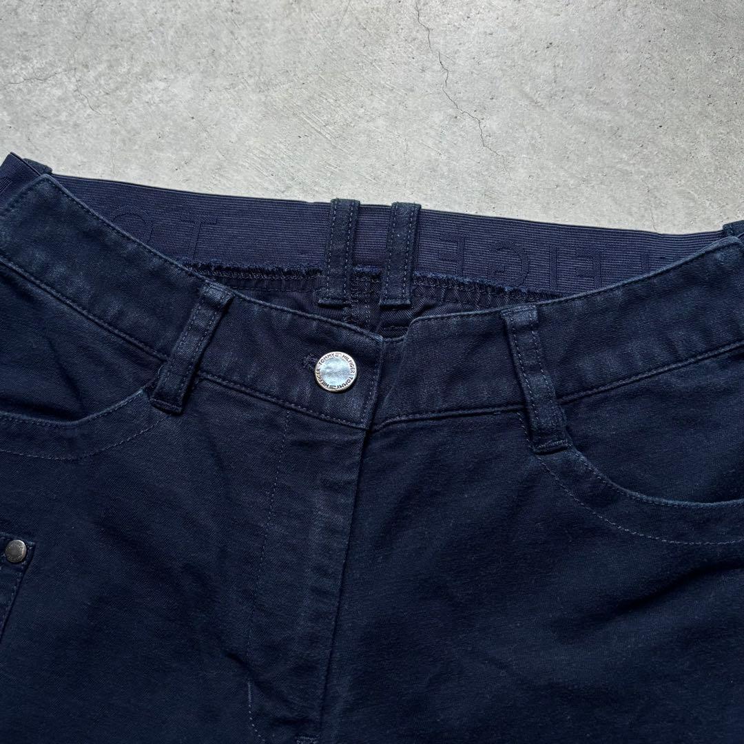   GOLF ストレッチロングパンツ ロゴ S ゴルフ