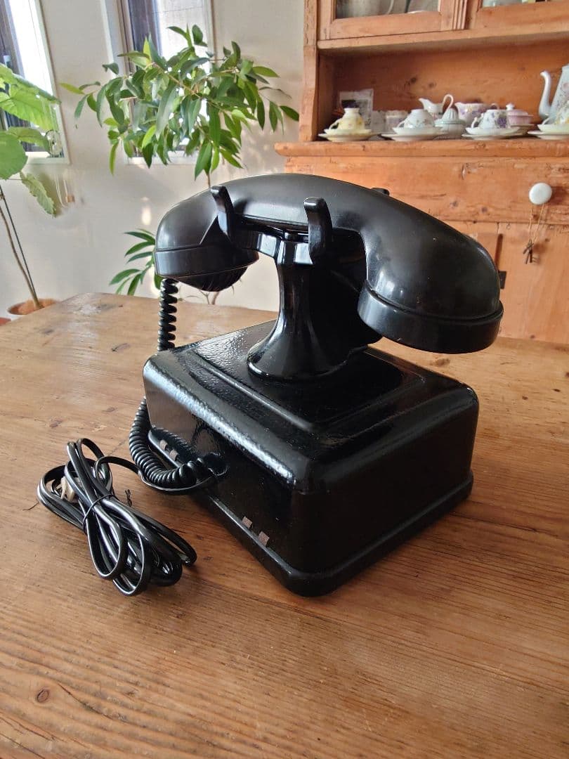 【希少】1940年代 ベル・テレフォン・カンパニー ダイヤル式黒電話