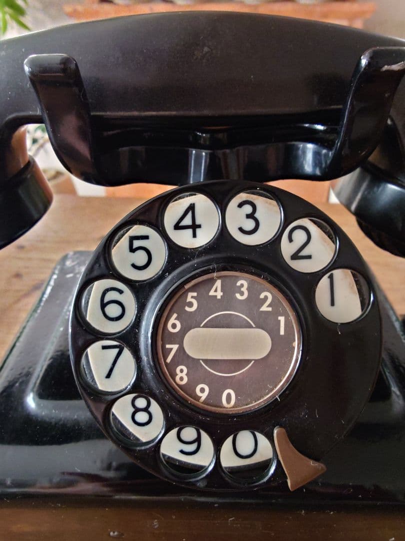 【希少】1940年代 ベル・テレフォン・カンパニー ダイヤル式黒電話