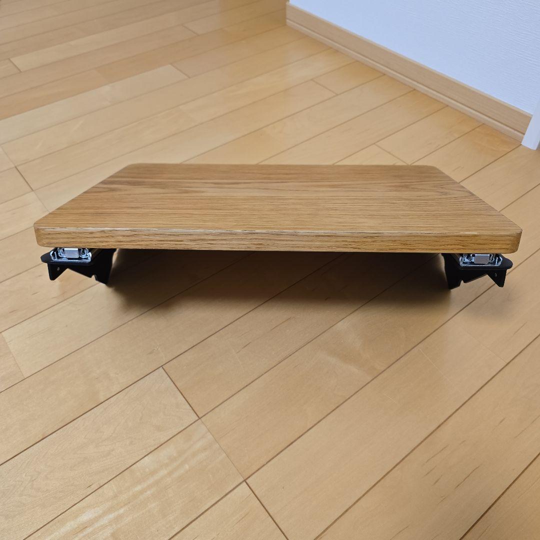 1050WORKS　スライドレール付き天板25　オーク