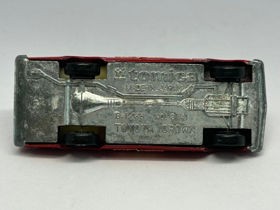 トミカ No.27 クラウン ファイアチーフカー 日本製 黒箱 1Dホイール