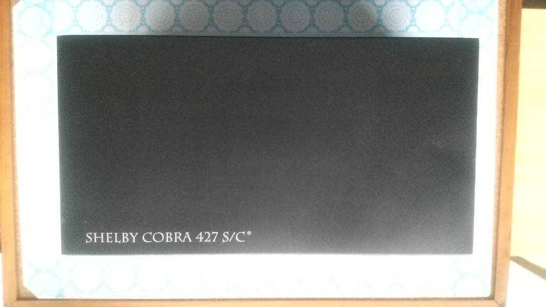 ミニカー 1/18 SHELBY COBRA 427 S/C (Blue)