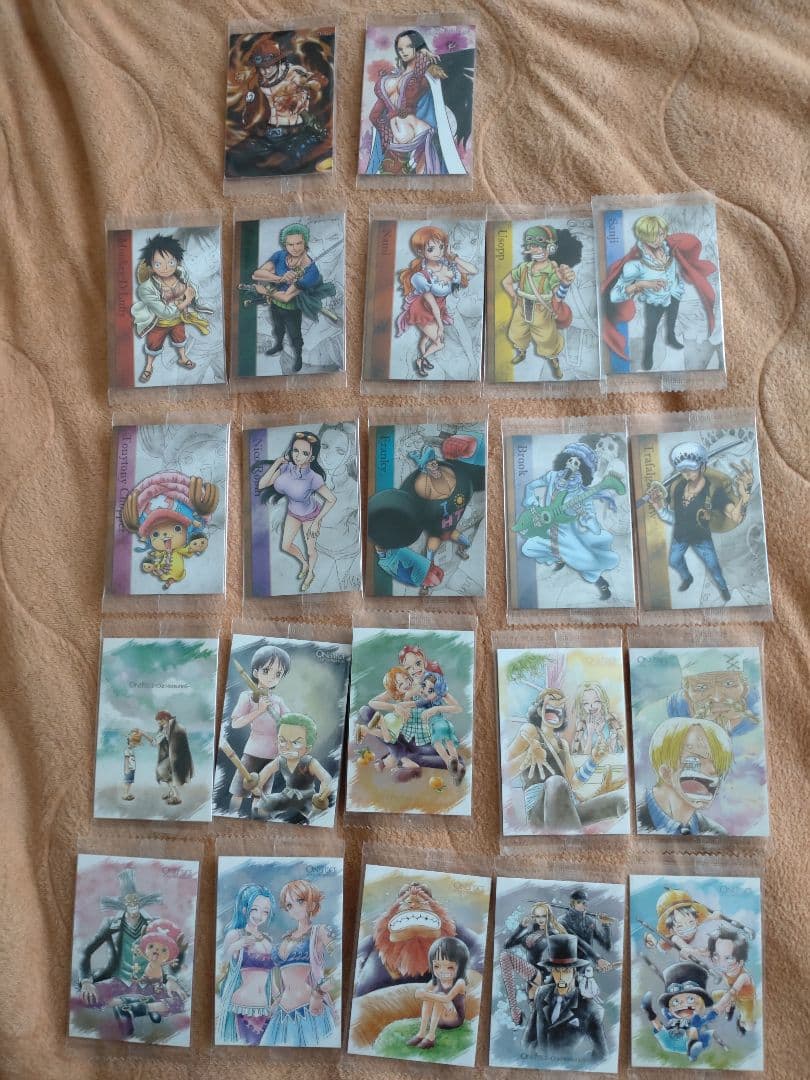 ワンピース　ウエハースカード　第1弾~第10弾 フルコンプセット　未開封