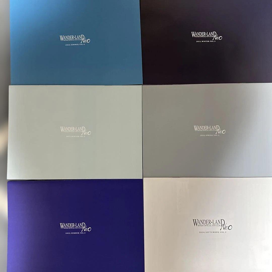 WANDS 会報vol.1-6セットポストカードクリアファイルセット