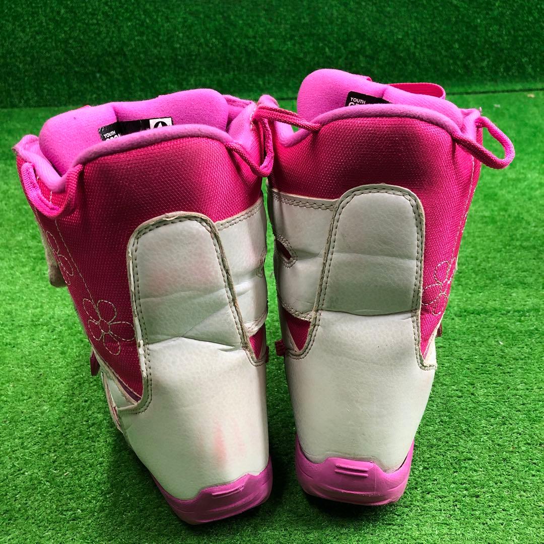 宝-627 子供用スノーボードセット122cm ビンディング新品 メンテナンス済