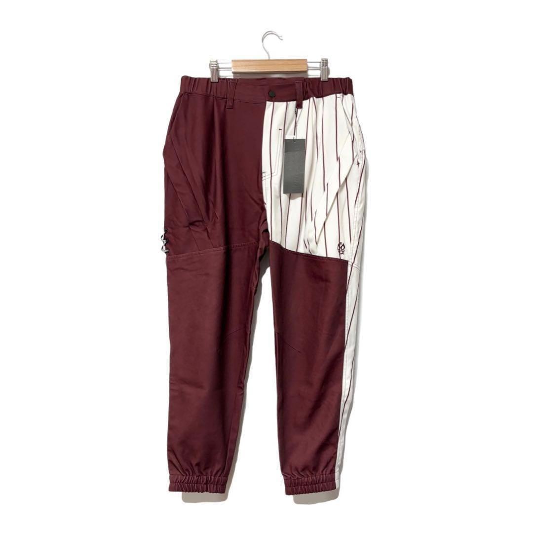 ラッセルノ ゴルフ バイカラー クルーネック プルオーバー セットアップ L 5