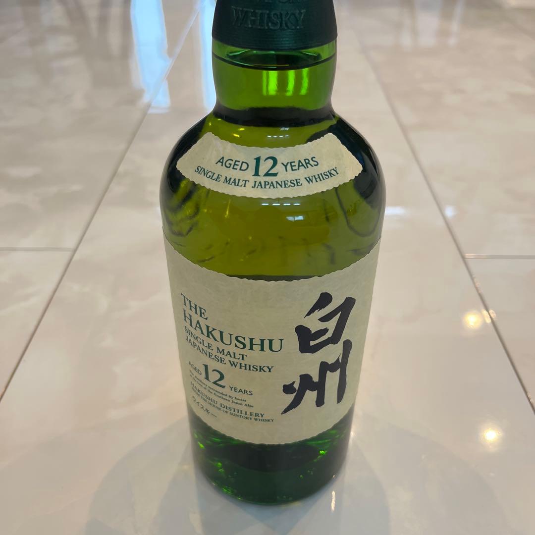 白州12年 シングルモルトウイスキー 美品