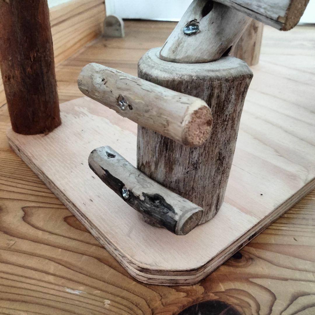 バードアスレチックジム㊻ 天然木 自然木 流木 止まり木 インコ