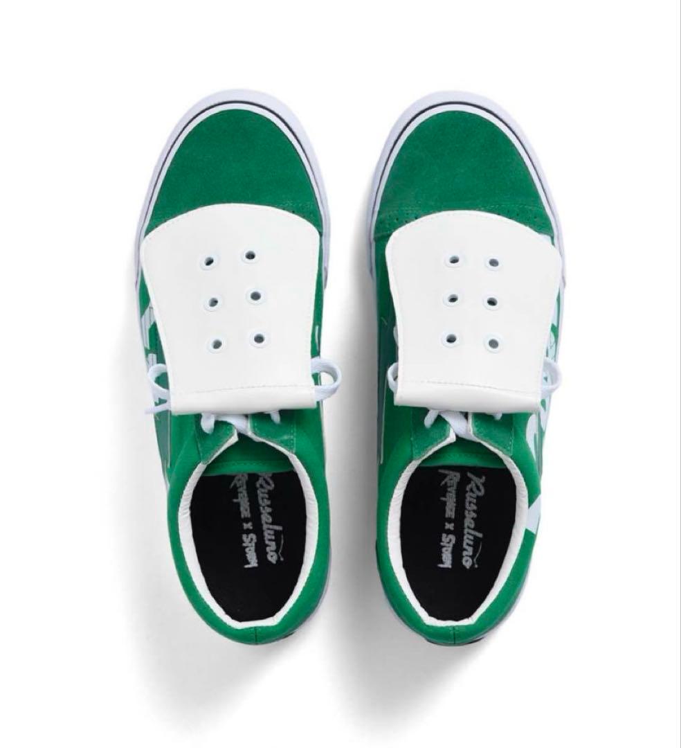 【新品】Russelunoラッセルノ コラボ ゴルフシューズ　グリーン　28cm