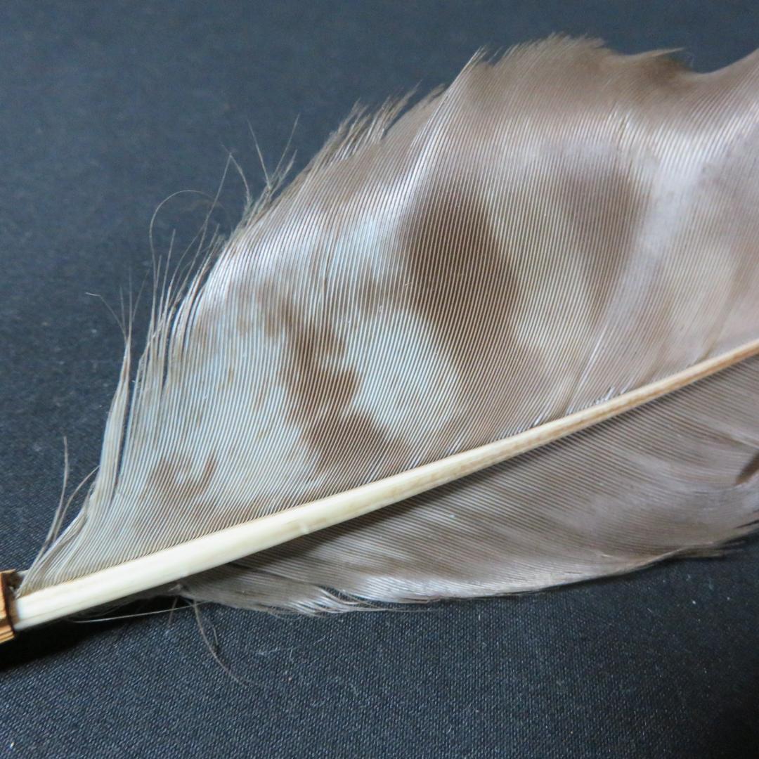 羽箒 2ケ 羽根 茶道具 茶器 茶会 茶の湯