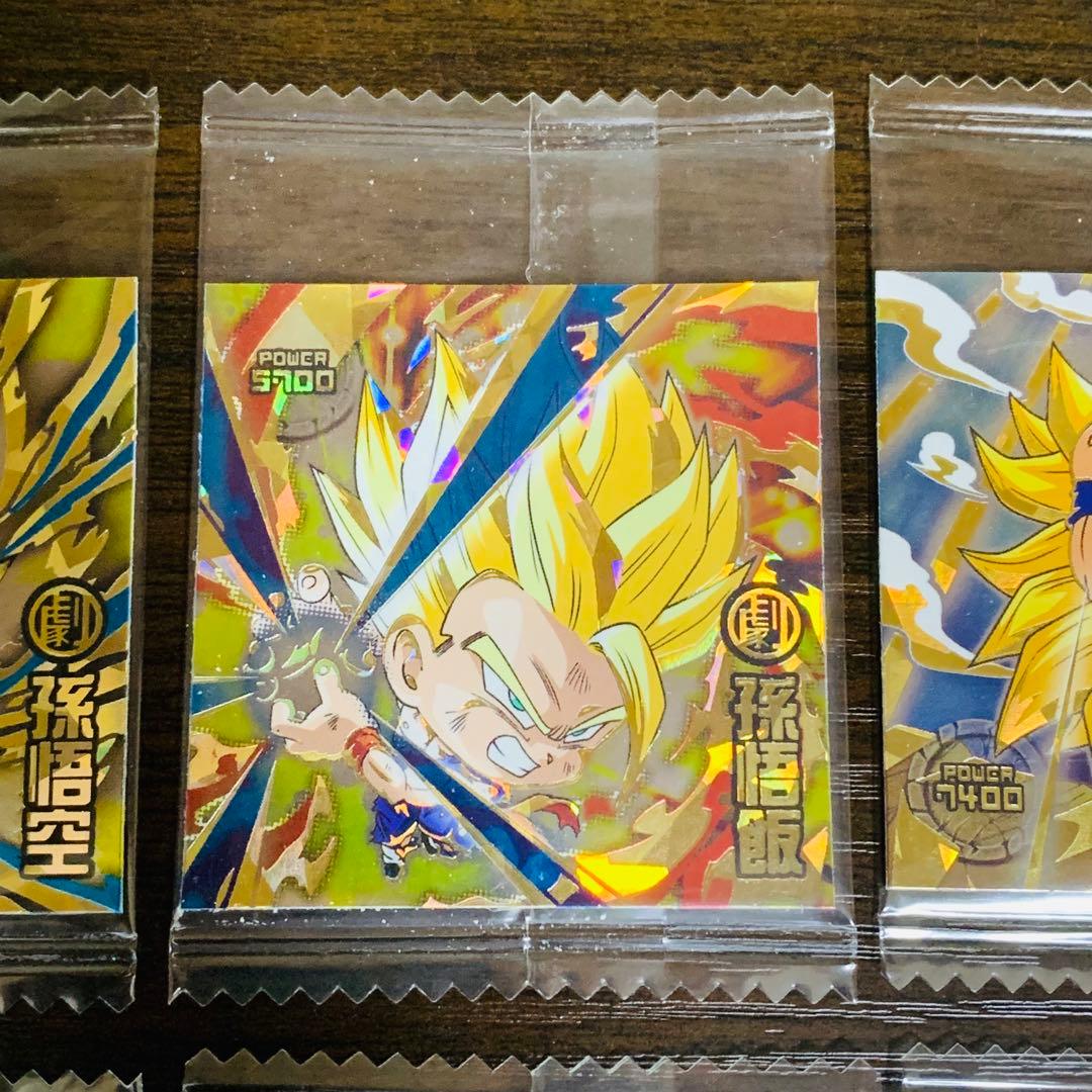 ドラゴンボール　超戦士　シール　ウエハース　W18 コンプ