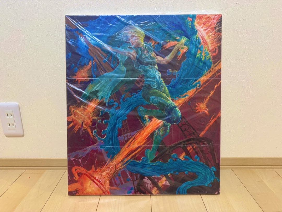 MTG Force of Will 意志の力　キャンバスアート　マジック大戦祭