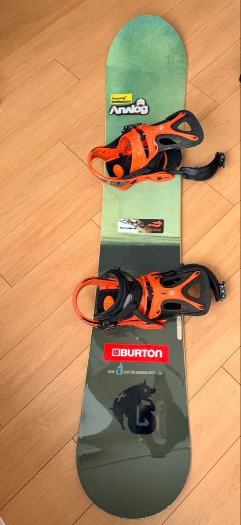 BURTON INDIE 158 +バートンバインディングM