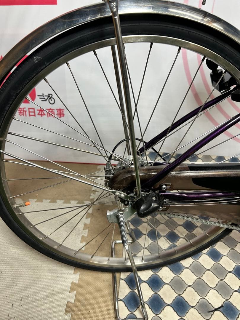 No.628 パナソニックビビ・DX BE-ELD63整備済み26インチ三段変速