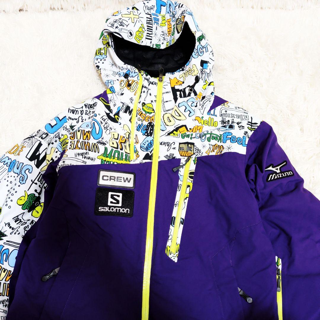 【非売品】 ミズノMIZUNO SALOMON　クルーモデル 上下　Sサイズ