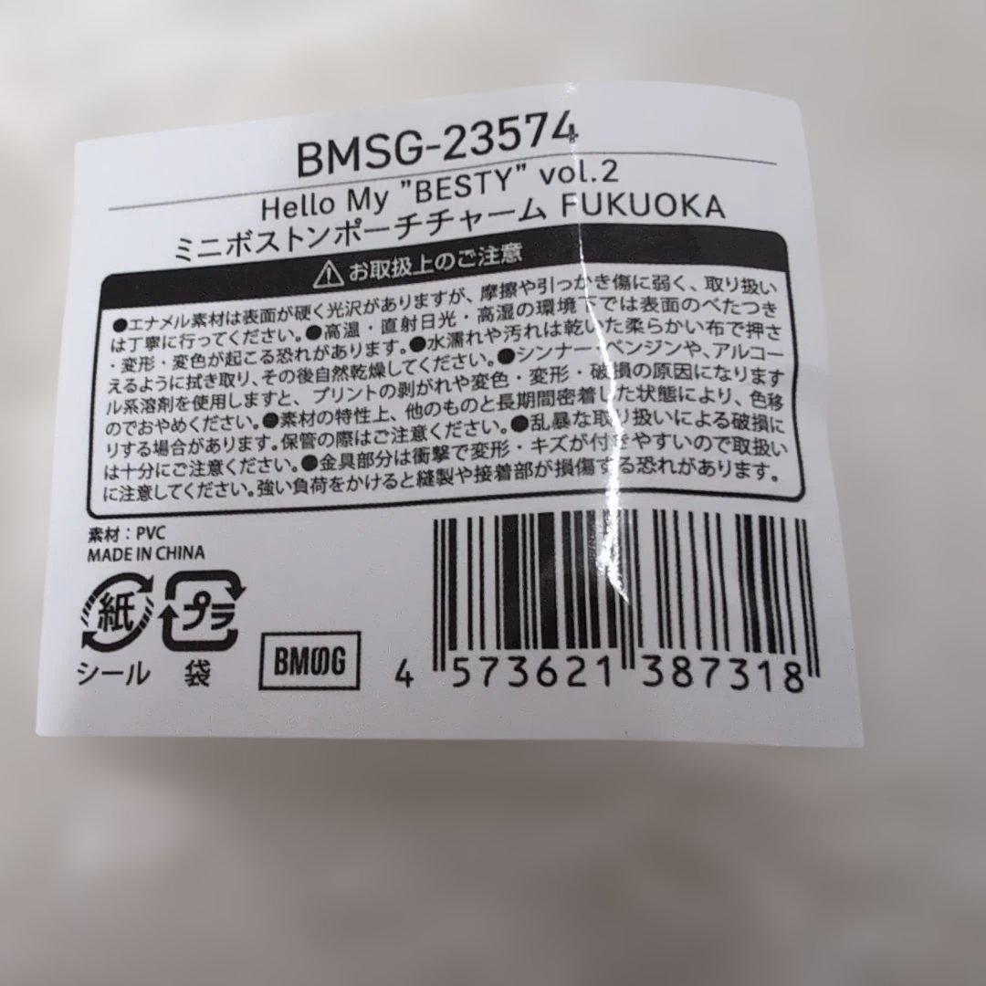 BE:FIRST ファンミ ミニボストン　大阪　福岡2点セット即日発送！