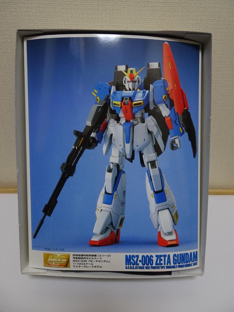 MG 1/100 MSZ-006 ゼータガンダム (機動戦士Zガンダム)未開封