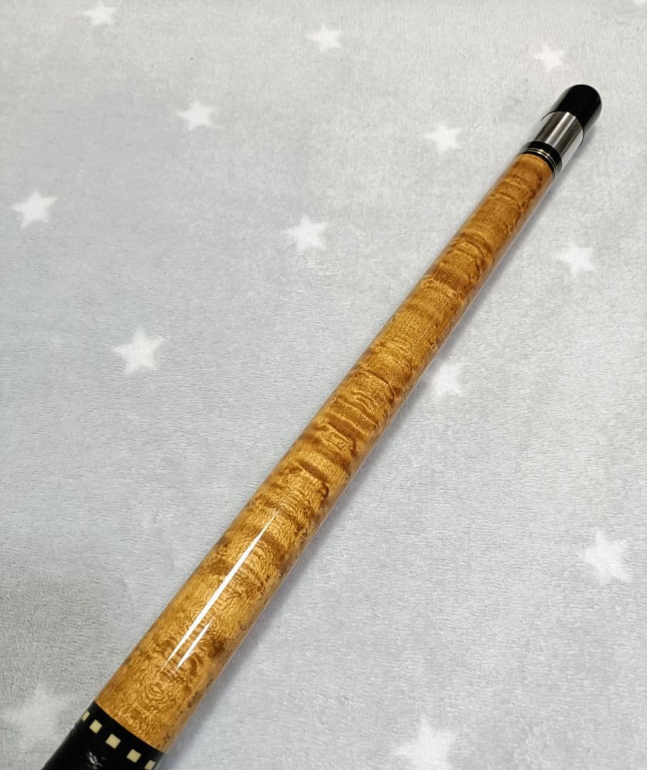 ★極美バーズアイ★極美杢目★　★トラ目★詳細不明★良品★革巻