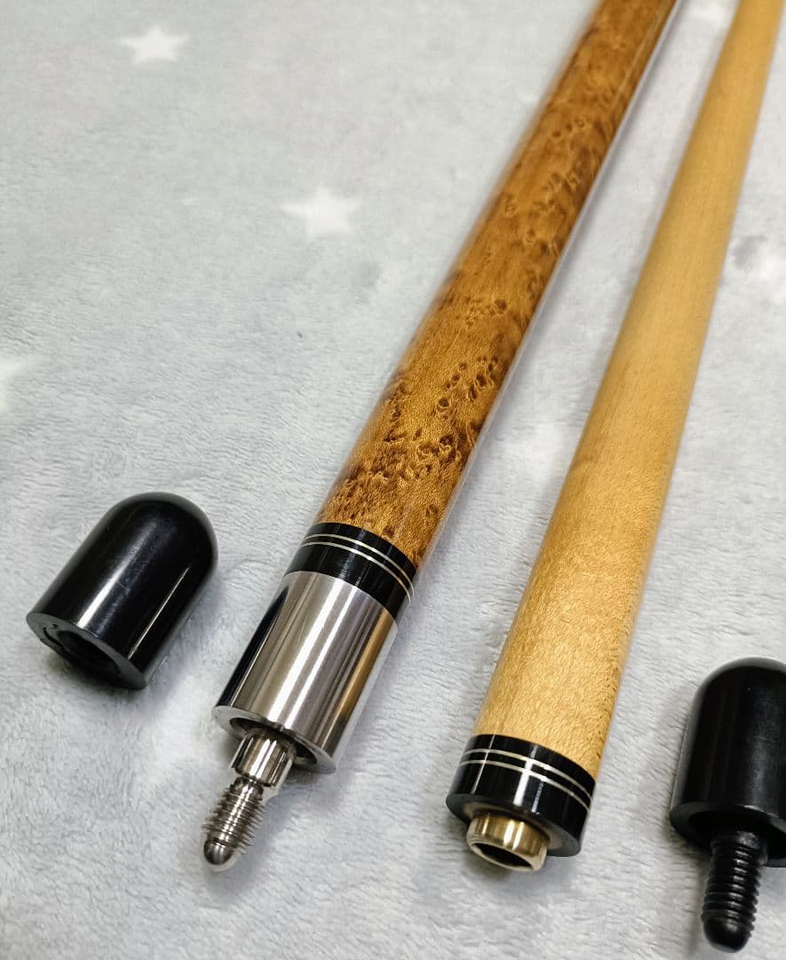 ★極美バーズアイ★極美杢目★　★トラ目★詳細不明★良品★革巻