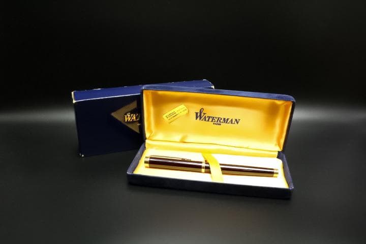 WATERMAN 万年筆 18K 750 フランス製 ウォーターマン 箱付き