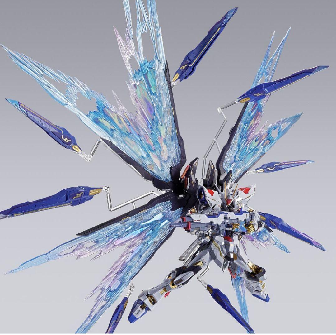 L BUILD ストライクフリーダムガンダム 2024 光の翼セット