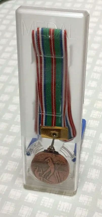 ジュニアバレーボール選手権大会メダル　銅メダル