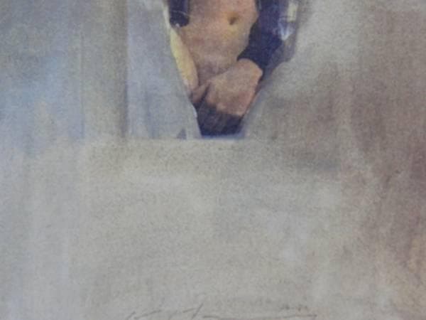 送料無料、希少画集画、新品額装付、状態良好、池田満寿夫