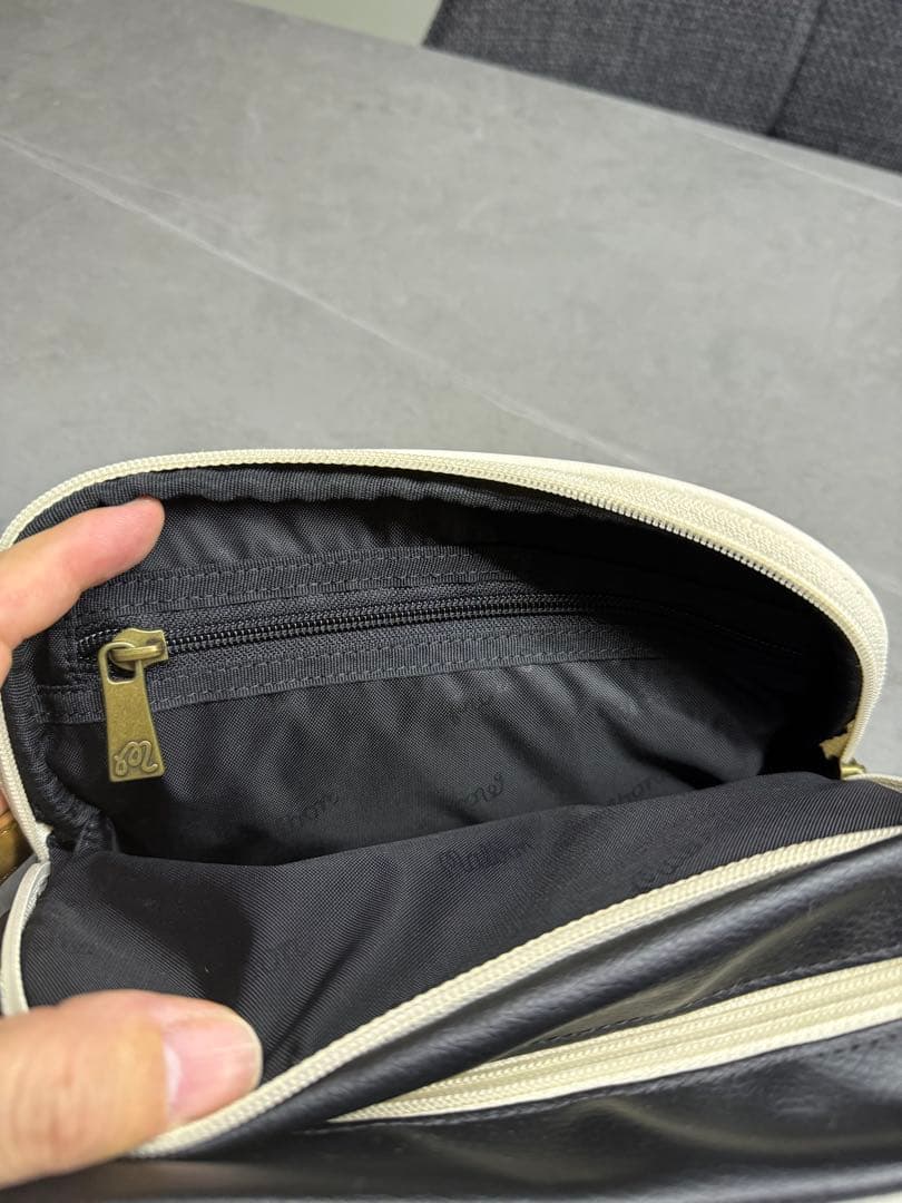 Malbon 刺繍ゴルフカートバッグ ホワイト