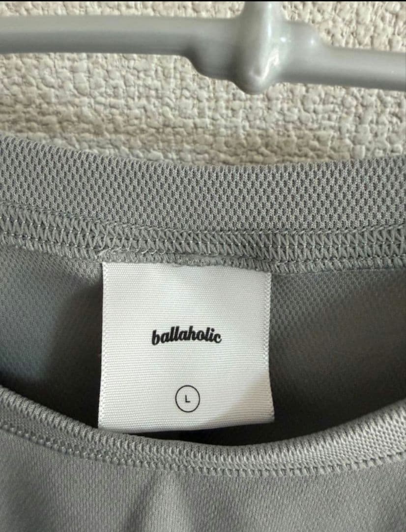 ballaholic グレー 長袖Tシャツ Lサイズ