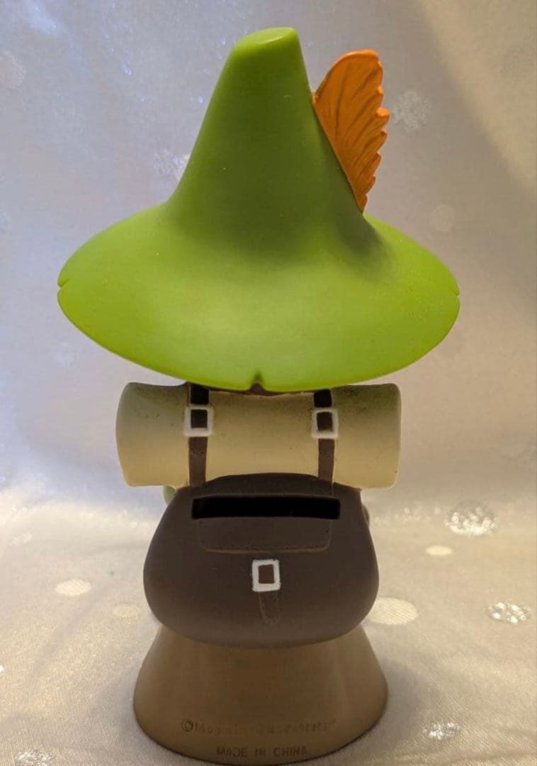 スナフキン ムーミン　Moominvalley 貯金箱　マスコット　人形
