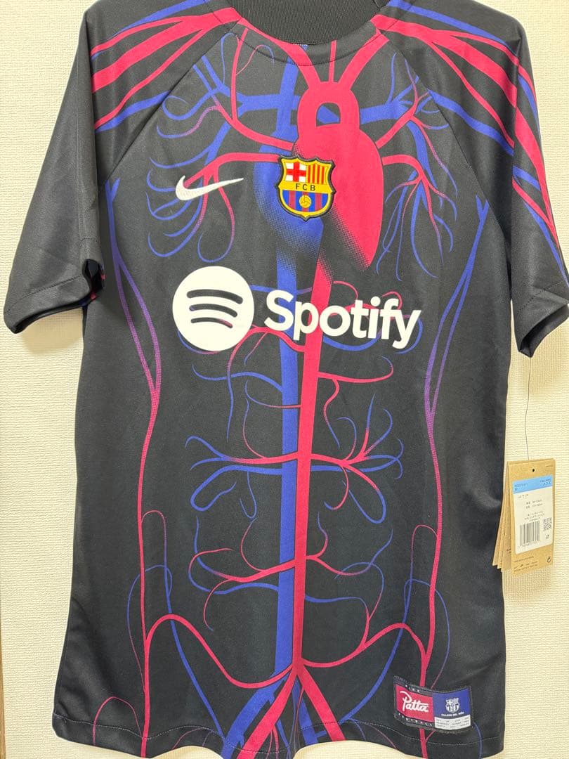 FC Barcelona x patta x nike ゲームシャツ コラボユニ