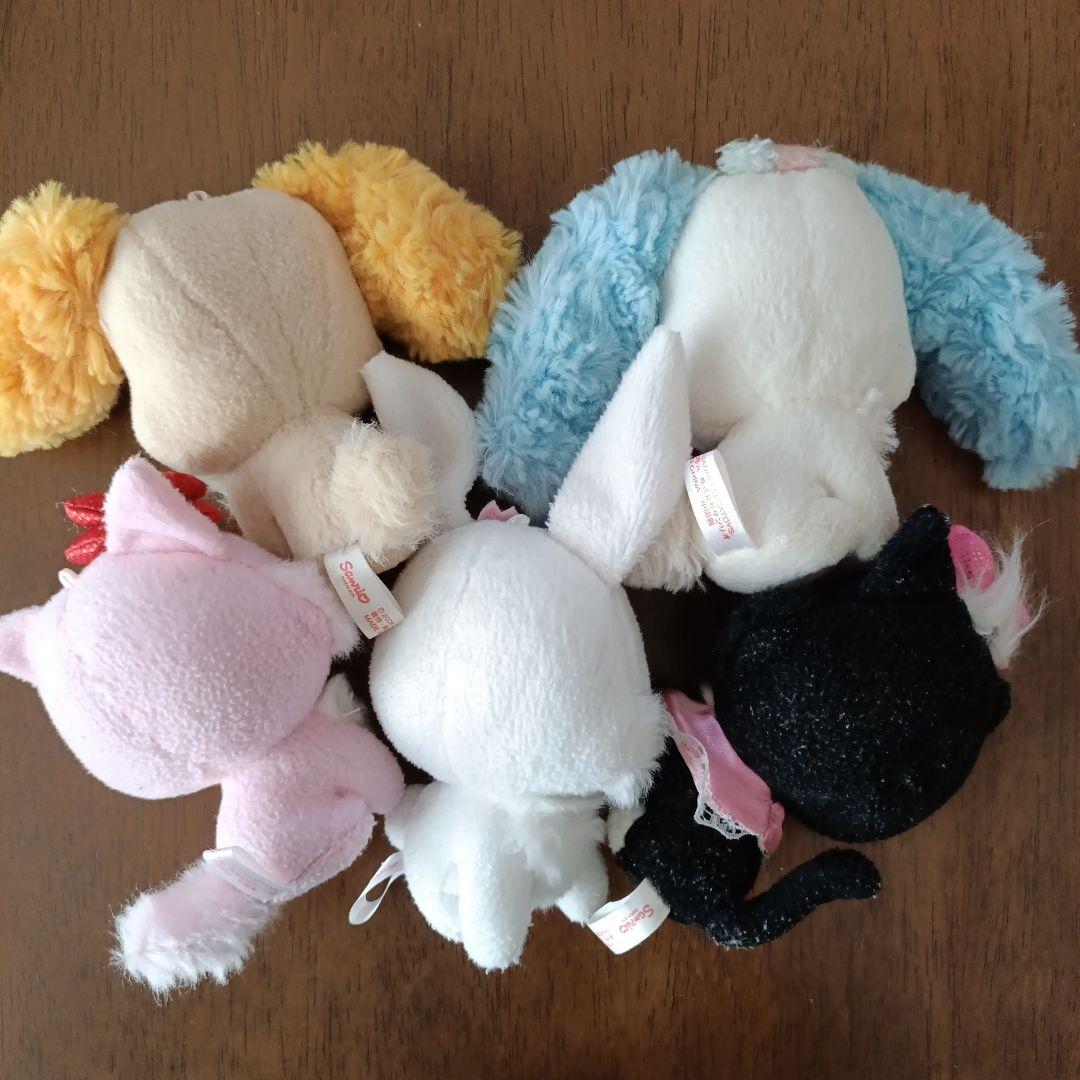 当時物レア ジュエルペットぬいぐるみマスコット５体セットまとめ売り