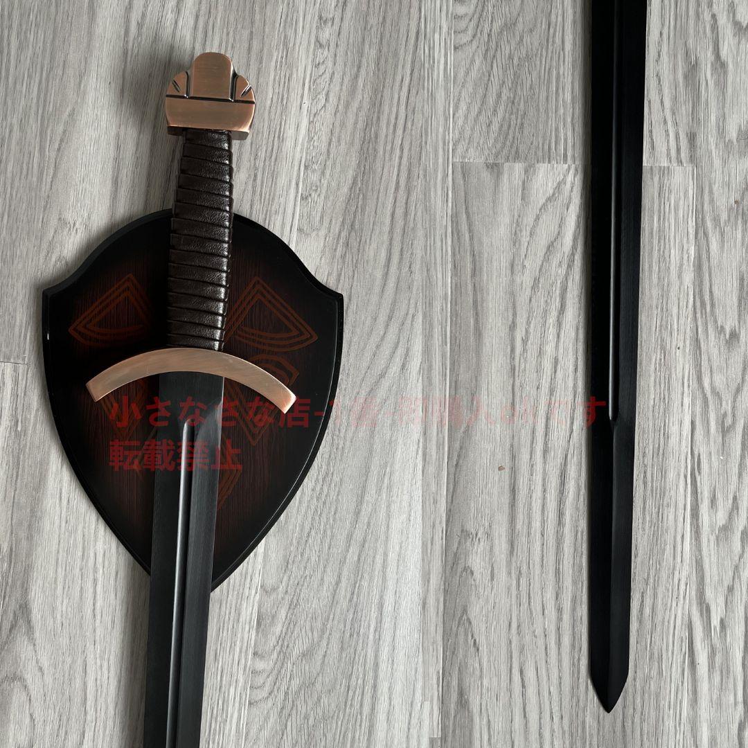 ヴァイキング伝奇剣ブラック 古兵器 武具　刀装具　日本刀　模造刀