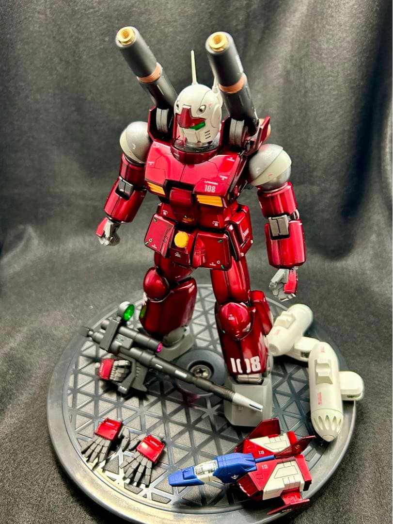 MG ガンキャノン　キャンディグラデーション塗装　完成品